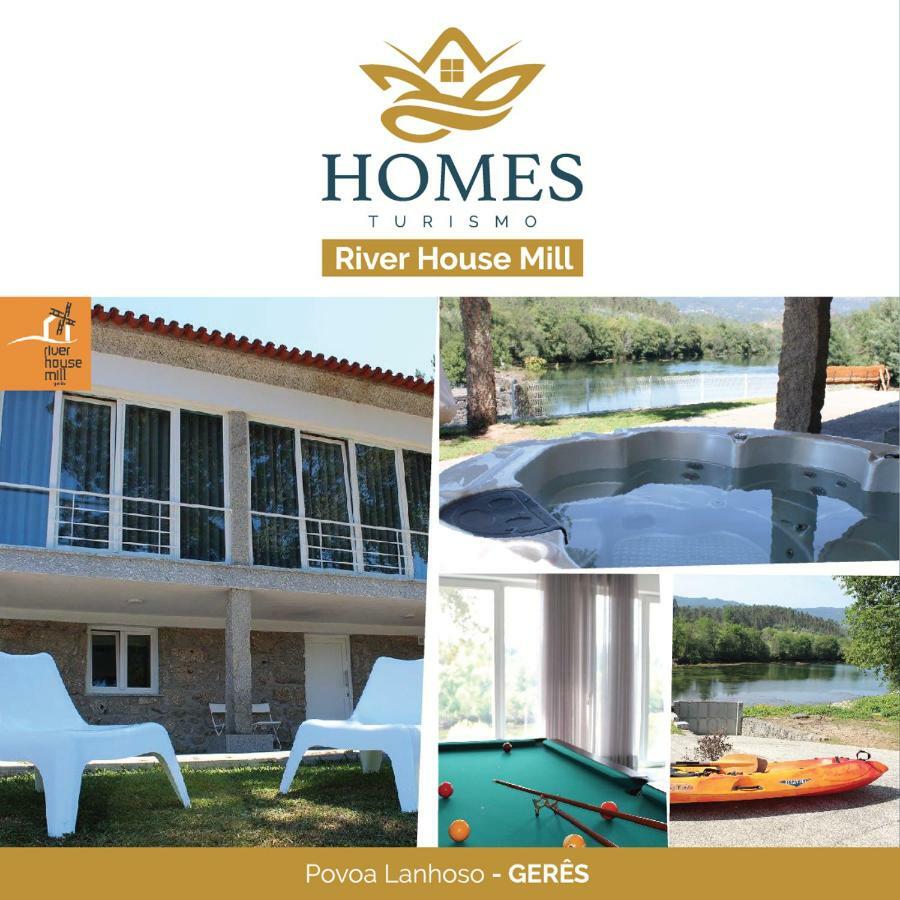 Turismo Homes River House Mill Geres ポーヴォア・デ・ラニョゾ エクステリア 写真
